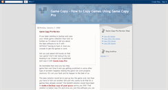 Desktop Screenshot of game-copy-pro.blogspot.com