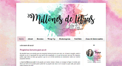 Desktop Screenshot of millonesdeletras.blogspot.com