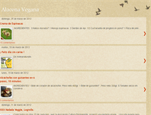 Tablet Screenshot of alacenavegana.blogspot.com