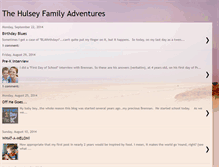 Tablet Screenshot of hulseybaby.blogspot.com
