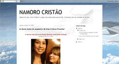 Desktop Screenshot of namorocristao.blogspot.com