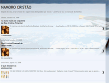 Tablet Screenshot of namorocristao.blogspot.com