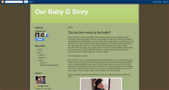 Desktop Screenshot of ourbabygstory.blogspot.com