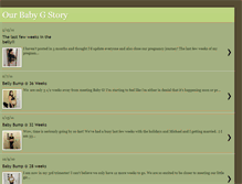 Tablet Screenshot of ourbabygstory.blogspot.com