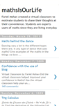 Mobile Screenshot of mathsisourlife.blogspot.com