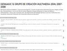 Tablet Screenshot of multimediayeducacion.blogspot.com