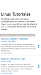 Mobile Screenshot of linux-tutoriales.blogspot.com
