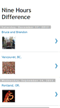 Mobile Screenshot of ninehoursdifference.blogspot.com