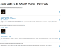 Tablet Screenshot of celestealmeidaportfolio.blogspot.com
