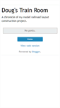 Mobile Screenshot of dougstrainroom.blogspot.com