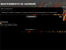 Tablet Screenshot of mantenimientojuniors.blogspot.com