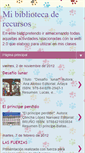Mobile Screenshot of miblibliotecaderecursos.blogspot.com