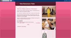 Desktop Screenshot of damansaratailor.blogspot.com