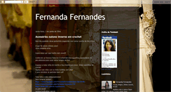 Desktop Screenshot of fernandafernandesartes.blogspot.com