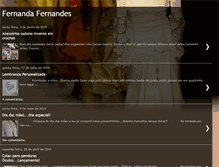 Tablet Screenshot of fernandafernandesartes.blogspot.com