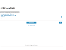 Tablet Screenshot of noticiasclarin.blogspot.com