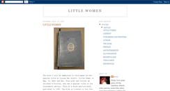 Desktop Screenshot of littlewomenbookstudy.blogspot.com