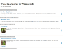 Tablet Screenshot of farminwisconsin.blogspot.com