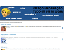 Tablet Screenshot of espacoinformacao.blogspot.com