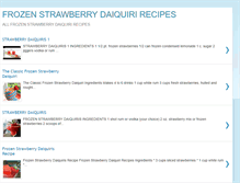 Tablet Screenshot of frozenstrawberrydaiquirirecipes.blogspot.com