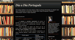 Desktop Screenshot of diaadiaportugues.blogspot.com