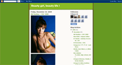 Desktop Screenshot of beautygirlbeautylife.blogspot.com