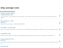Tablet Screenshot of ebaypostagecosts.blogspot.com