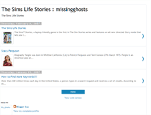 Tablet Screenshot of missingghosts.blogspot.com