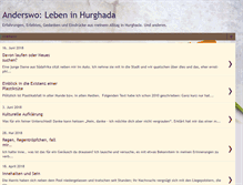 Tablet Screenshot of hurghadablog.blogspot.com