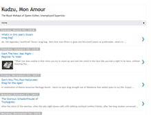 Tablet Screenshot of kudzumonamour.blogspot.com