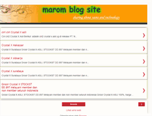 Tablet Screenshot of blogmarom.blogspot.com