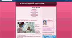 Desktop Screenshot of desarrolloprofesionaldeenfermeria.blogspot.com