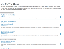 Tablet Screenshot of cheapveganrestaurant.blogspot.com