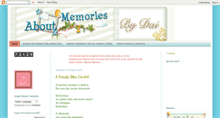 Desktop Screenshot of aboutmemoriesbydai.blogspot.com