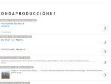 Tablet Screenshot of ondaproduccion.blogspot.com