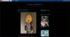 Desktop Screenshot of annaczarnota.blogspot.com