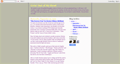 Desktop Screenshot of goinoutofmyhead.blogspot.com