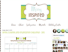 Tablet Screenshot of missyinspired.blogspot.com