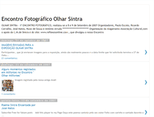 Tablet Screenshot of olhar-sintra.blogspot.com