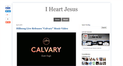 Desktop Screenshot of iheartjesusorg.blogspot.com