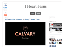 Tablet Screenshot of iheartjesusorg.blogspot.com