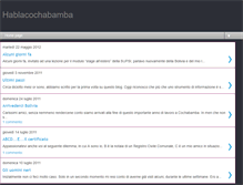Tablet Screenshot of hablacochabamba.blogspot.com