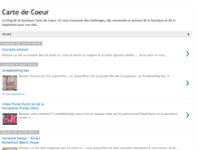 Tablet Screenshot of cartedecoeur.blogspot.com
