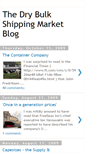 Mobile Screenshot of drybulkblog.blogspot.com