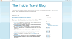 Desktop Screenshot of insidertravelblog.blogspot.com