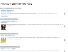 Tablet Screenshot of biologiaintelectual.blogspot.com