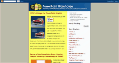 Desktop Screenshot of powerpointwarehouse.blogspot.com