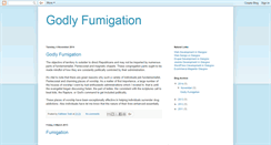 Desktop Screenshot of godly-fumigation.blogspot.com