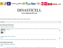 Tablet Screenshot of dinasticell.blogspot.com