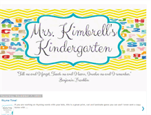 Tablet Screenshot of mrskimbrellsclass.blogspot.com